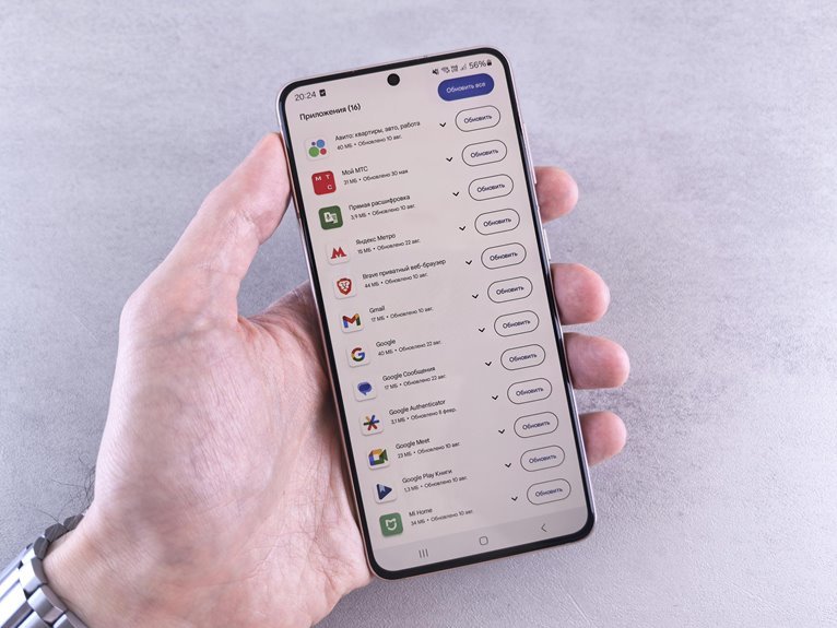 mobile updates and apps
